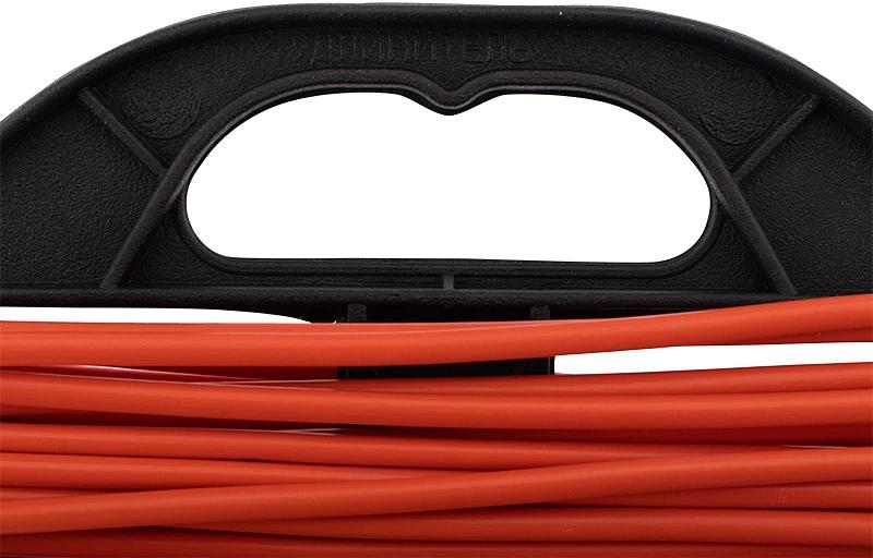 Удлинитель силовой PROconnect ПВС (11-7111) 2x0.75кв.мм 1розет. 10м ПВС 6A пласт.рамка оранжевый фото 4