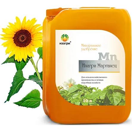 Удобрение для роста растений «Изагри Марганец» 10 л опт фото 1