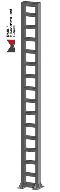 Стойки для опор контактных сетей МГК1 серия 6226и фото 2