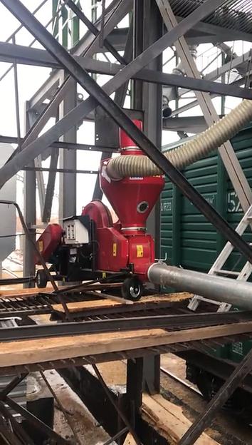 Погрузка насыпью в крытые вагоны фото 3