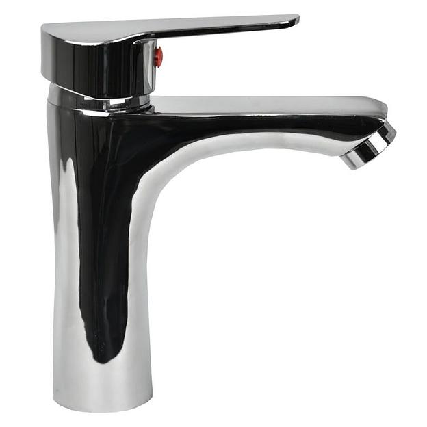 Латунный смеситель для умывальника одноручный Istok life с литым изливом фото 1