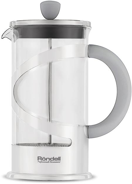 Френч-пресс Rondell Crystal Grey RDS-840 1л серый фото 2