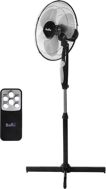 Вентилятор напольный Ballu BFF-807 45Вт скоростей:3 ПДУ черный фото 1