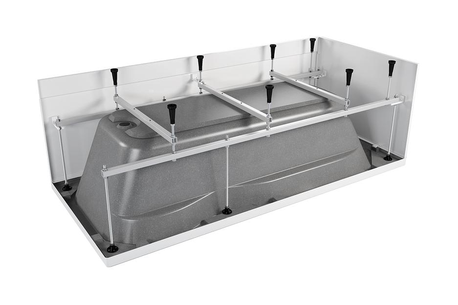 Акриловая ванна прямоугольная «Comfort Maxi», белый, 1800х800 мм, опт фото 4