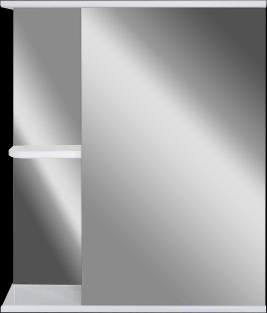 Зеркало-шкаф Венеция 60 DORATIZ 2712.210, левый, белый фото 1