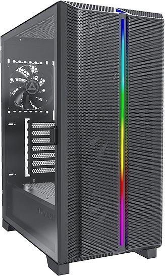 Корпус Montech SKY ONE Lite черный без БП ATX 3x120mm 2xUSB3.0 1xUSB3.1 audio bott PSU фото 1