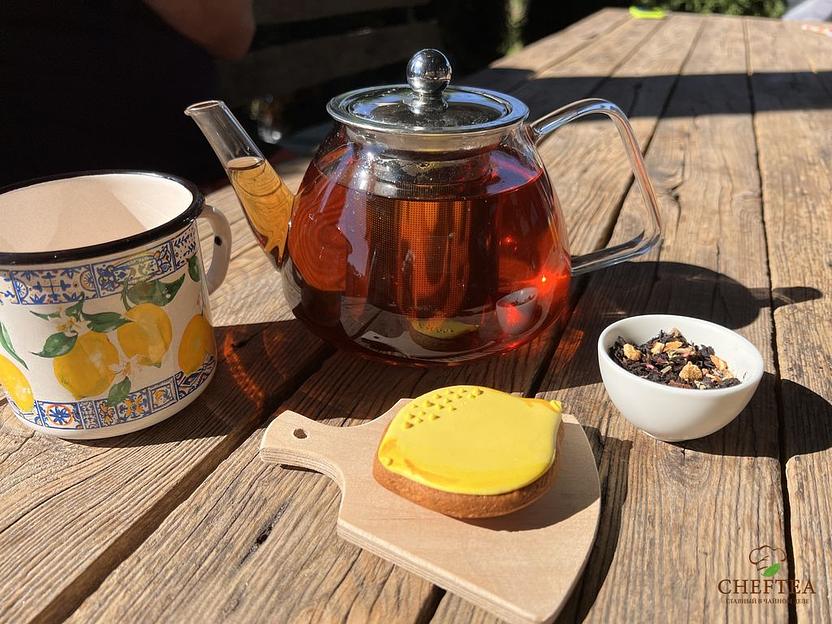 Чёрный чай CHEFTEA «Сладкий грейпфрут» 200 г фото 2