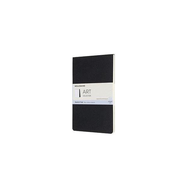 Блокнот Moleskine Art Soft, 48стр, мягкая обложка, черный [artskpad3] фото 1