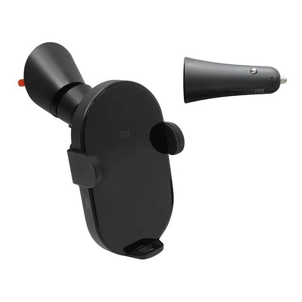 Автомобильное зар./устр. Xiaomi Mi 20W Wireless Car Charger USB-C универсальное черный (GDS4127GL) фото 3