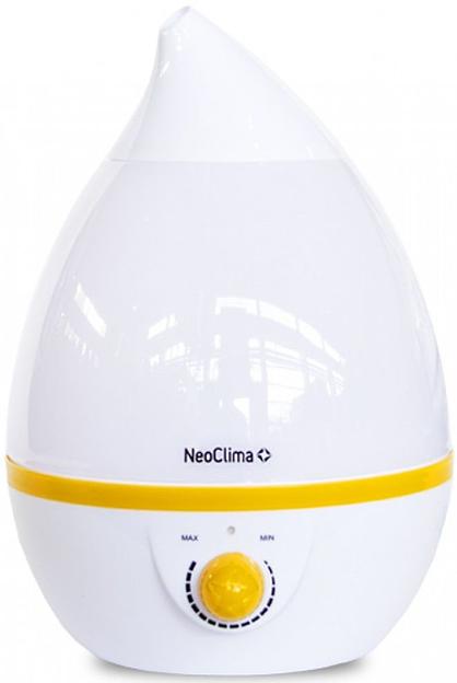 Увлажнитель воздуха NEOCLIMA NHL-200L белый Обсл.площадь 20кв.м. Антибактериальное покрытие, Расход воды 250 гр/час, Объём 2л фото 1