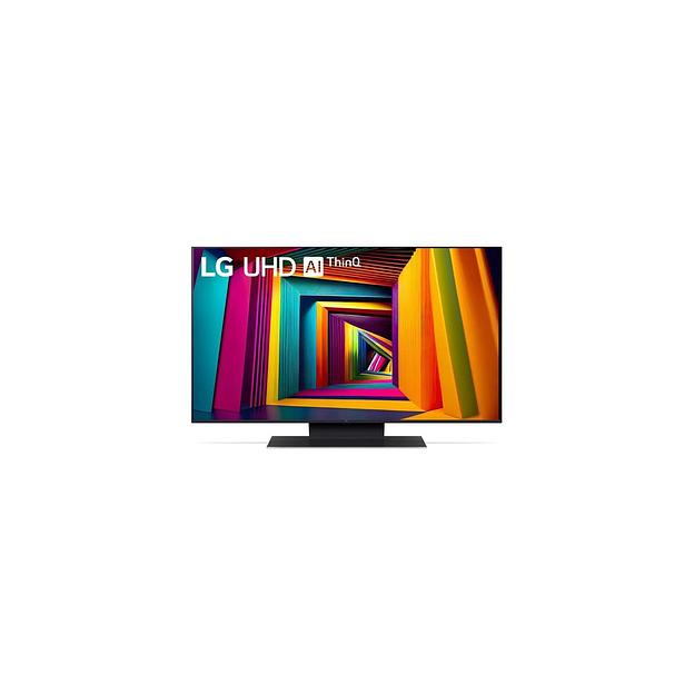 43" Телевизор LG 43UT91006LA.ARUG, 4K Ultra HD, черный, СМАРТ ТВ, WebOS фото 1