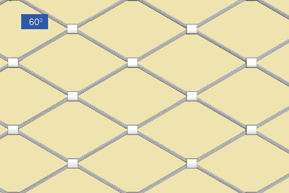 Тросовые сетки Garda «Ромбическая ячейка» из нержавеющего троса 4 мм фото 2