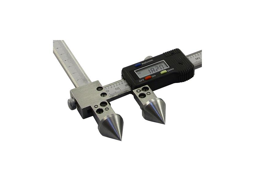 Штангенциркуль межцентровой ШЦЦСЦ-  2- 500 0,01 электр. (20-500) SHAN с поверкой фото 4