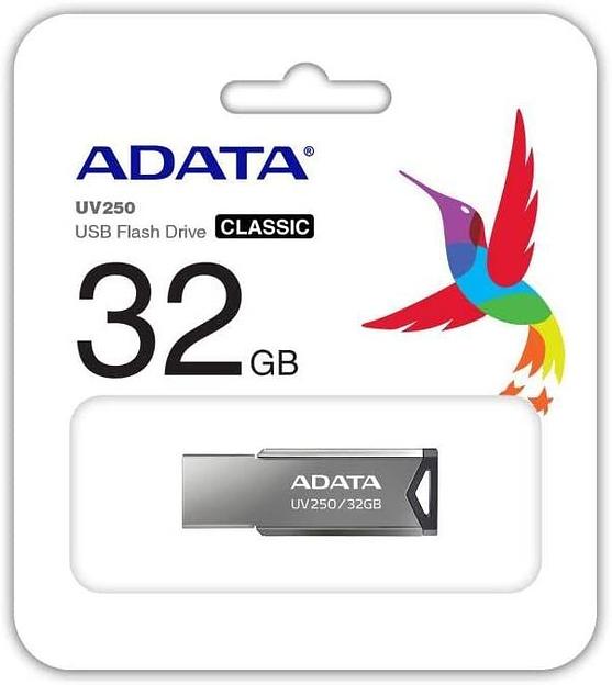 Флеш Диск A-Data 32Gb UV250 AUV250-32G-RBK USB2.0 черный фото 2