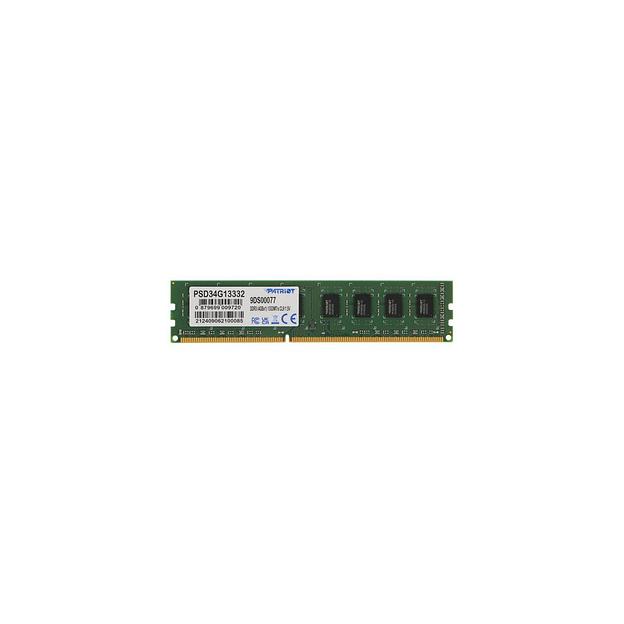 Оперативная память Patriot PSD34G13332 DDR3 - 1x 4ГБ 1333МГц, DIMM, Ret фото 1