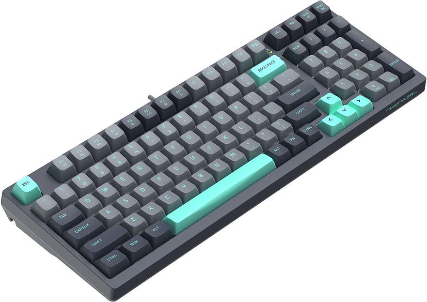 Клавиатура A4Tech Fstyler FS300 механическая черный/серый USB for gamer LED (FS300 PANDA ROCK) фото 5
