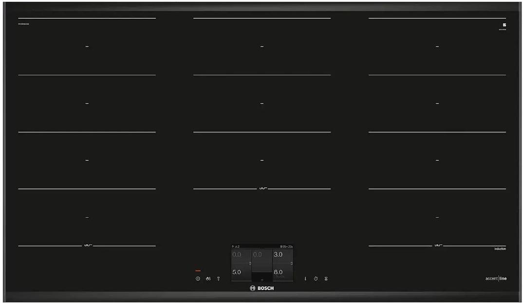 Индукционная варочная поверхность Bosch PXX995KX5E черный фото 1