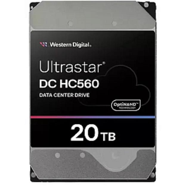 Жесткий диск/ HDD WD SAS Server 20Tb Ultrastar DC HC560 7200 12Gb/s 256MB 1 year warranty фото 1