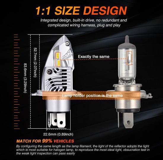 Светодиодные лампы Novsight F10 фото 4