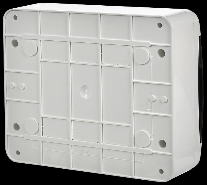 Корпус пластиковый ЩРН-П-12 IP41 черн. прозр. дверь TEKFOR IEK TF5-KP12-N-12-41-K01-K03 фото 4