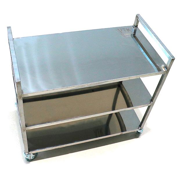 Тележка сервировочная 3 полки 500х850х900 мм фото 1