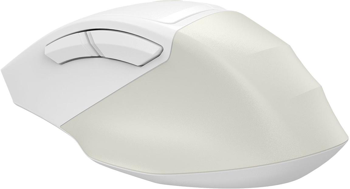 Мышь A4Tech Fstyler FG45CS Air бежевый оптическая (2000dpi) silent беспроводная USB для ноутбука (7but) фото 8