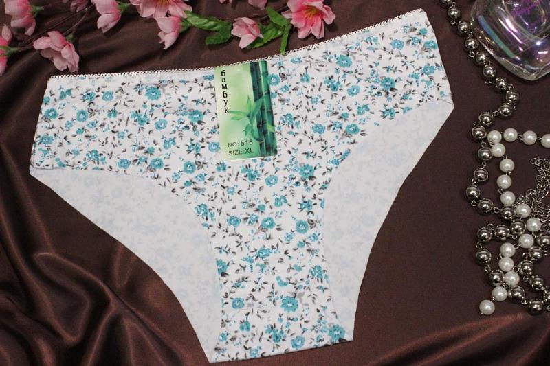 Трусы женские р-р 42-46 Арт. 515 бамбук бесшовные (к.11679) фото 1