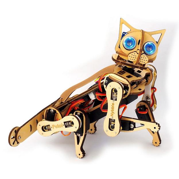 Интерактивный робо-кот Petoi Robot Cat Nybble фото 2