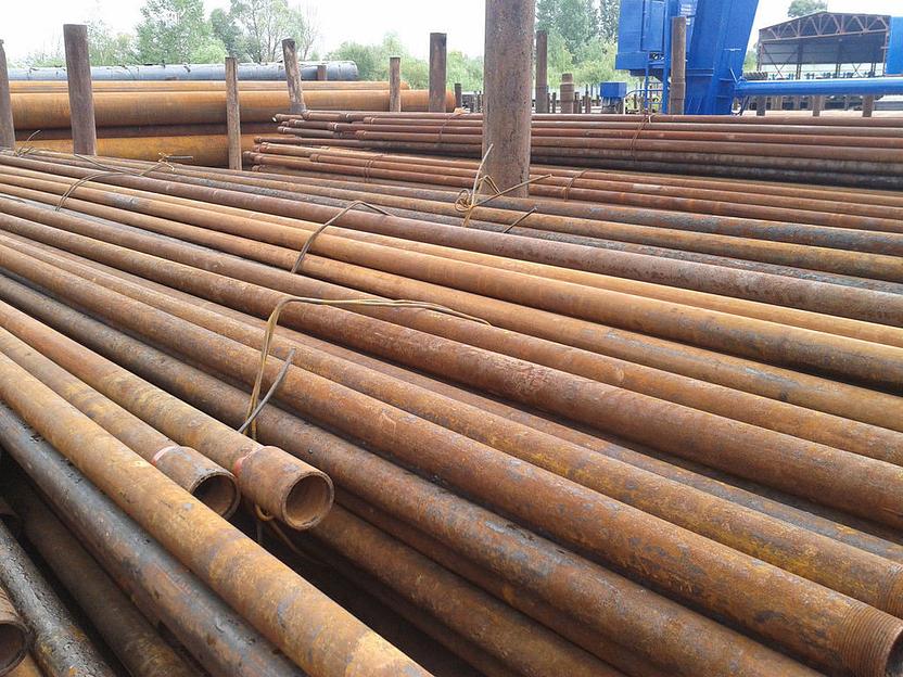 Трубы бу стальные (чищенные, битум, пескоструй) фото 4