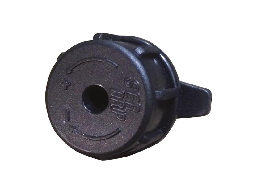 Капельница регулируемая 0-150 л/ч чёрная фото 2