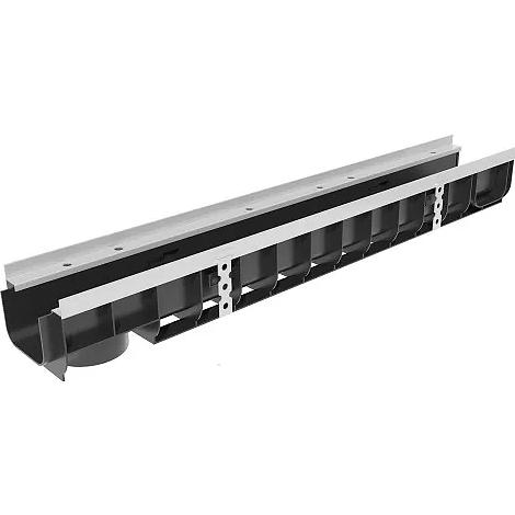 Лоток водоотводный пластиковый Gidrolica Super ЛВ-20.24,6.12 фото 1