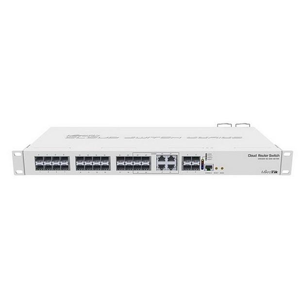 Коммутатор MikroTik CRS328-4C-20S-4S+RM 20SFP 4SFP+ управляемый фото 1