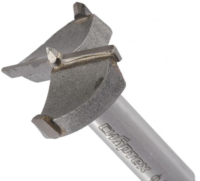 Сверло Сибртех 704835 по дереву Д=35мм Дл=80мм (1пред.) для дрелей/перфораторов фото 2