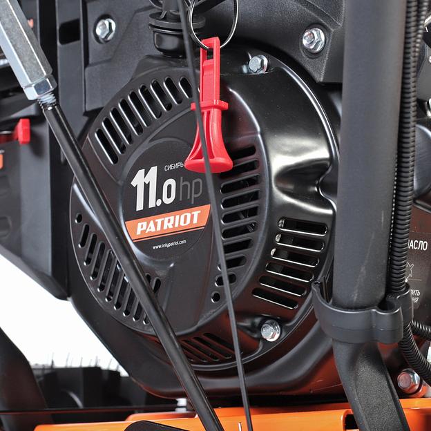 Снегоуборщик бензин. Patriot Сибирь 110CЕ 11л.с. фото 6