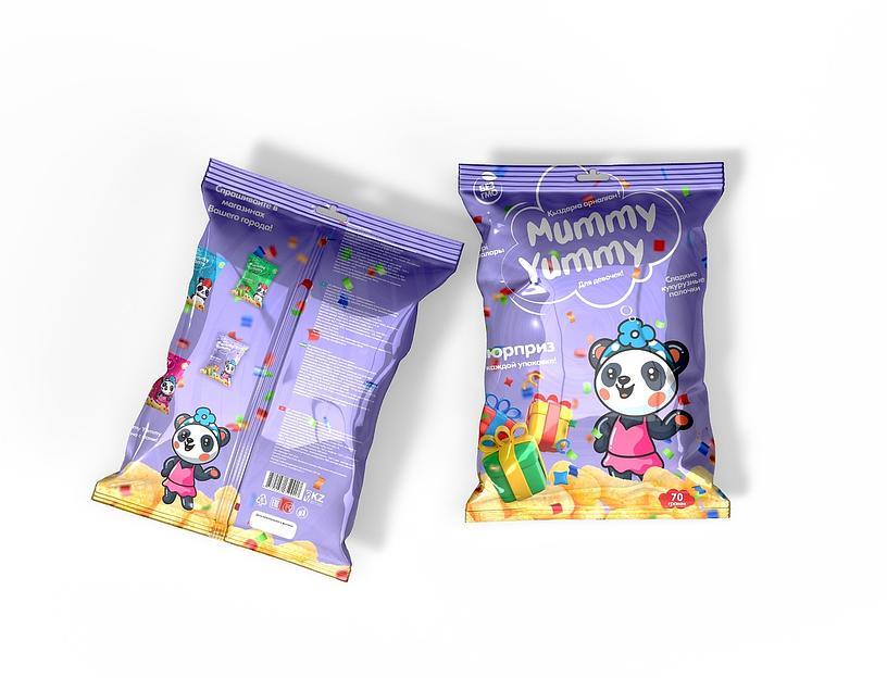 Кукурузные палочки «Mummy Yummy», для девочек, м/у 70 гр фото 1