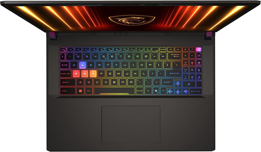 Ноутбук без сумки MSI Vector 17 HX A2XWJG Ultra9 275HX 17" 16:10 QHD+(2560 x 1600)240Hz DDR5 32GB (16GB*2),1TB SSD, NV RTX 5090 (24GB GDDR7),90Whr,3kg,1y,Dos,Gray фото 4