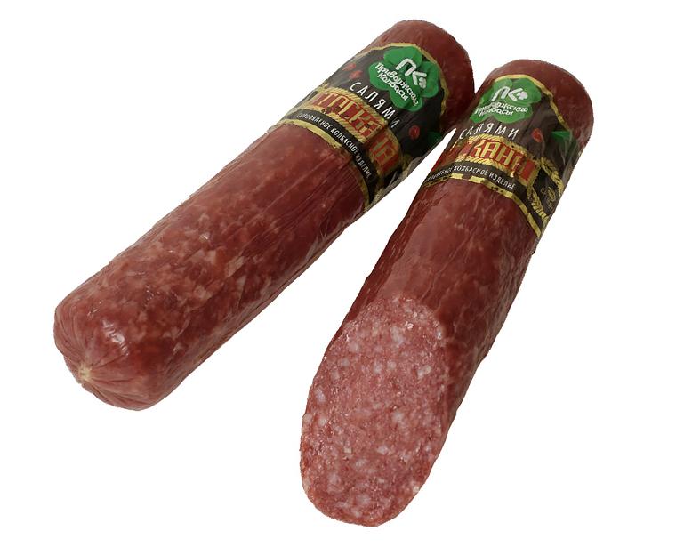 Салями «Тоскана» 0,2 кг вак/уп курица с ароматом брусники, опт фото 1