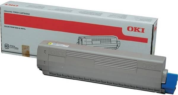 Тонер-картридж Oki C822 7.3К (yellow) фото 1