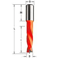 Сверло глухое DELTATOOLS усиленное 7✕10✕70 мм L фото 1