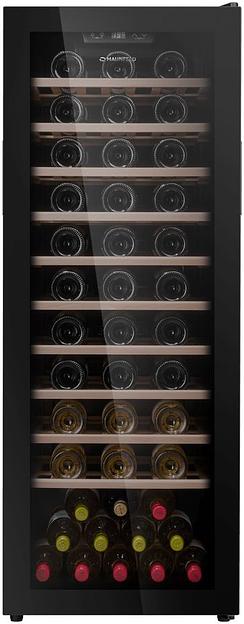 Винный шкаф Maunfeld MFWC-201S84 1-нокамерн. черный глянц. фото 1