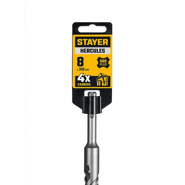 STAYER HERCULES-4Х 8x310 мм, SDS-plus бур (29290-310-08) фото 6