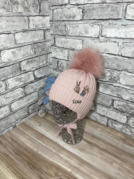 Шапка детская зимняя для девочки фото 2