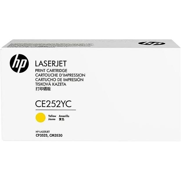 Тонер-картридж HP CE252YC фото 2