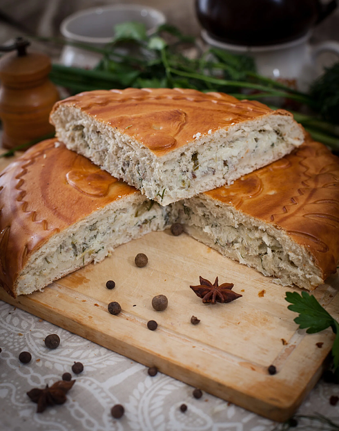 Пирог «С белой рыбой» 500 г, опт фото 2