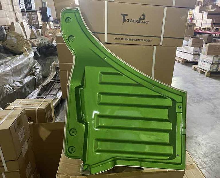 Накладка двери нижняя левая зеленая Х3000 DZ14251330151 фото 2