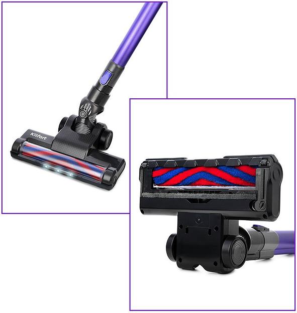 Пылесос ручной Kitfort КТ-5103 синий фото 2