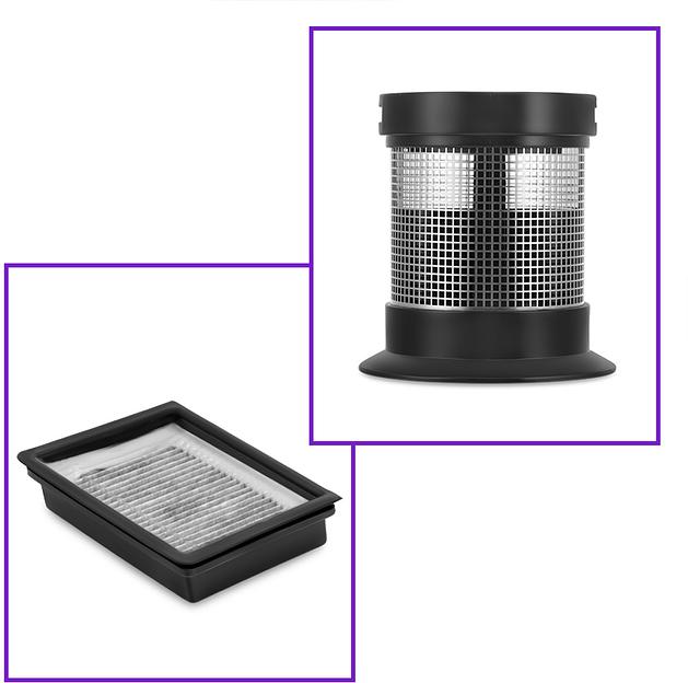 Пылесос моющий Kitfort КТ-5176 200Вт черный/фиолетовый фото 8