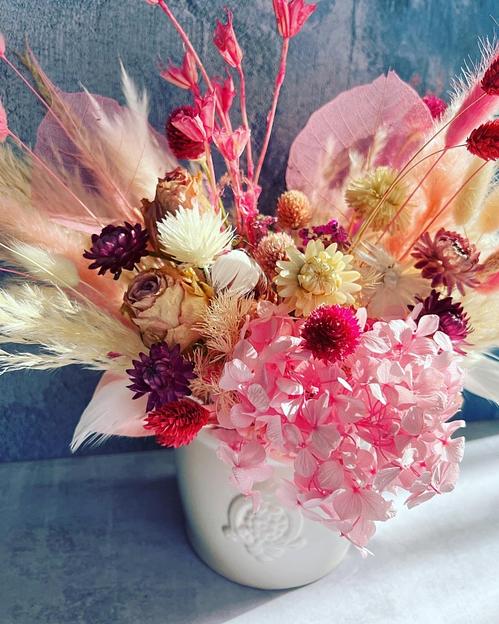 Букет из сухоцветов 45 см код 113364988 ОПТ фото 1