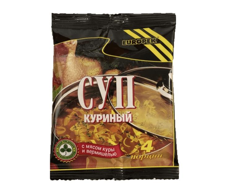 Суп Куриный с вермишелью быстрого приготовления «Европек» 1 кг, опт фото 1