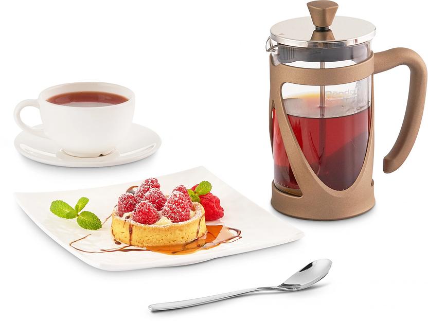 Френч-пресс Rondell Impressia Bronze RDS-1234 0.6л бронзовый фото 4